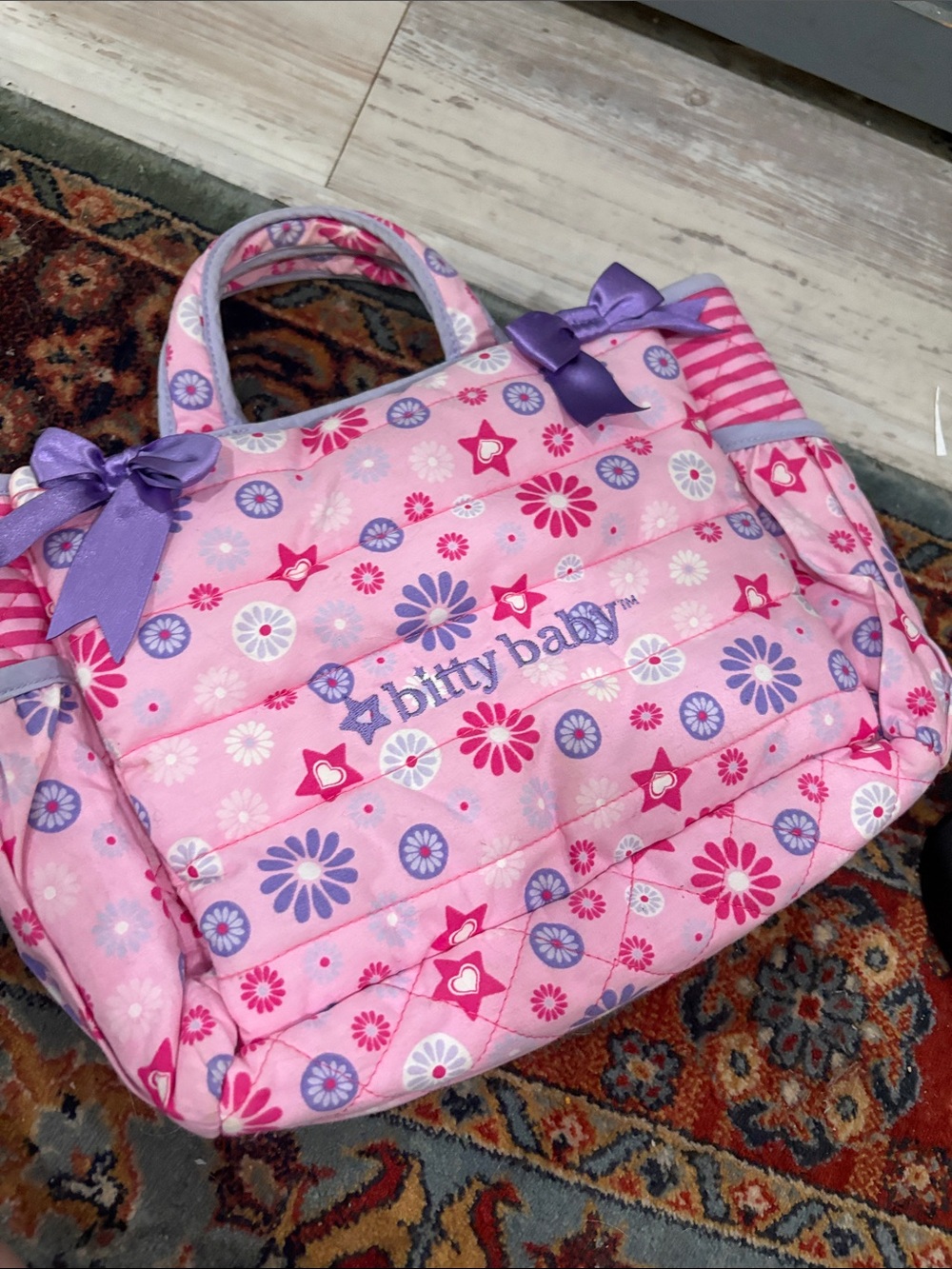 American Girl Bitty Baby Mommy's Diaper Bag View 6